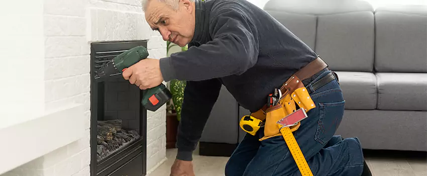 New Indoor Fireplace Installation in Piqua, Ohio