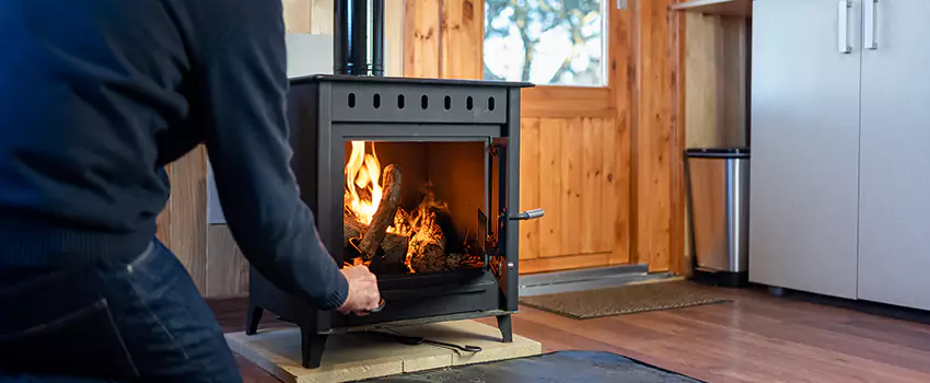 Open Hearth Wood Fireplace Installation in Piqua, OH