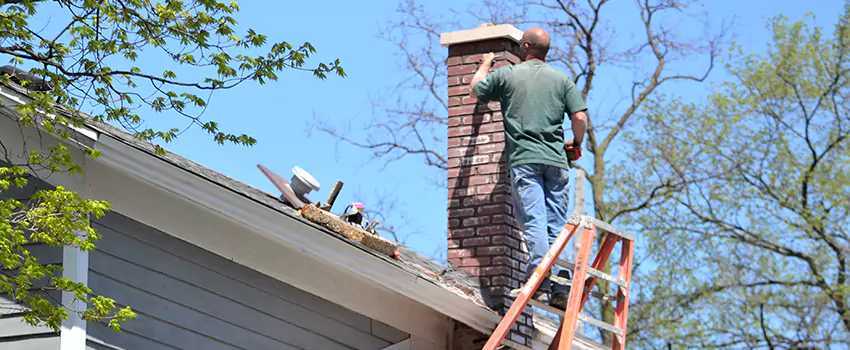 Vinyl and PVC Chimney Flashing Installation in Piqua, OH