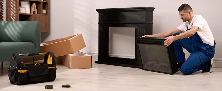 Old Rusted Metal Fireplace Repair And Replacement in Piqua, OH
